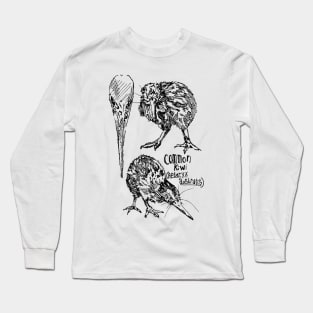 Kiwi Bird Anatomy Long Sleeve T-Shirt